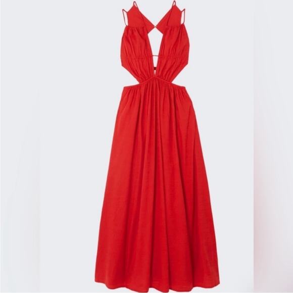 Cult Gaia Dua Open-Back Maxi Dress - Picture 2 of 8